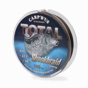 Carp'R'Us Total Shock Braid fonott előtét zsinór 0,30mm