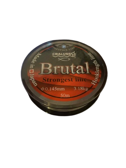 Cralusso Brutal Monofil előkezsinór (50m) 0,14 mm