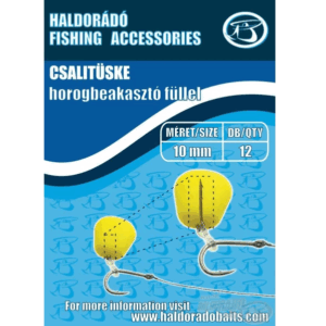 HALDORÁDÓ Csalitüske horogbeakasztó füllel 10 mm