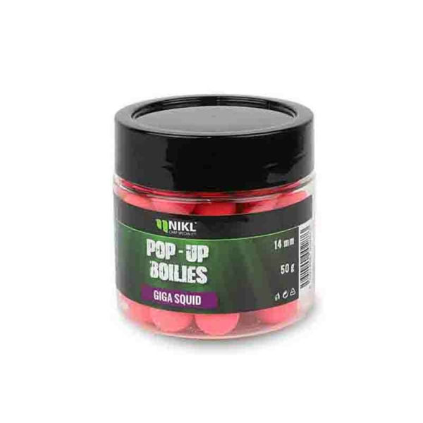 Nikl Pop Up bojli 14mm Giga Squid 50g